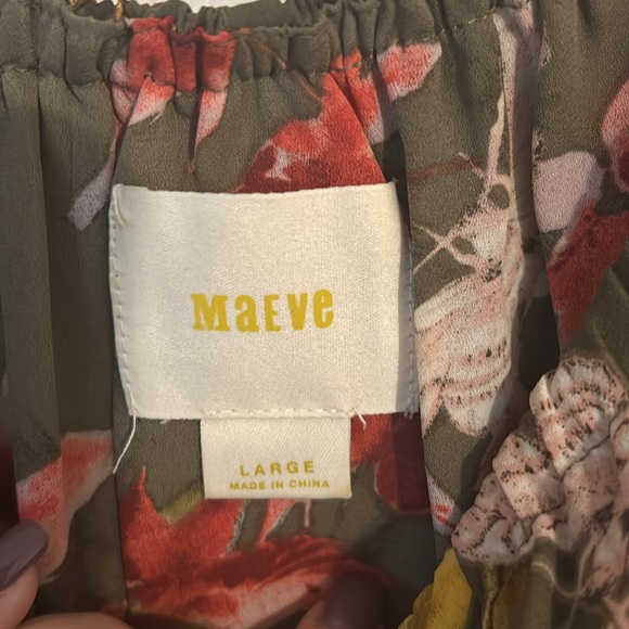 Maeve - Anthropology Beautiful Tropical Top - Picture 3 of 5